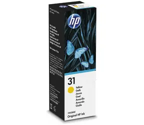 HP originální inkoust 31 žlutá