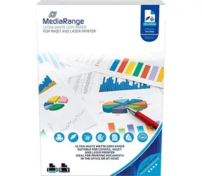 MediaRange MRINK110 A4 / Papier na domáce aj kancelárske použitie / Matný / A4 / 500 listov