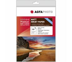 AGFAPHOTO Premium Matt Coated 130g A4 50ks / Fotopapier / matný