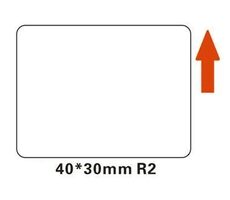 Niimbot štítky R 40x30 mm pre B21 &amp; B21S &amp; B1 &amp; B3S biela / 230ks 