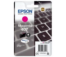 Epson C13T07U340 407 originálny cartidge fialová / pre WorkForce Pro WF-4745 &amp; WorkForce Pro WF-4745DTWF / 20.3 ml