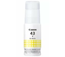 Canon originálny cartridge GI-43 žltá / Pixma G540 a G640 / 60 ml