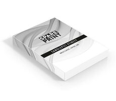 SPARE PRINT Premium Samolepiaca etiketa 100 listov A4 105 x 42.3mm biela / 1 etiketa - 105 x 42,3mm