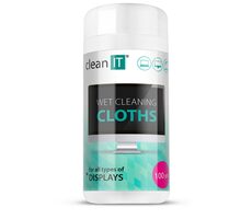 Clean IT vlhčené čistiace utierky na obrazovky 100 ks