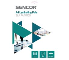 Sencor SLA FA4M150 Laminovacia fólia A4/150mic (25ks)