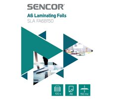 Sencor SLA FA6B150 Laminovacia fólia A6/150mic (100ks)