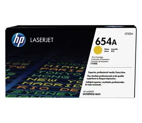 HP 654A originálny toner žltá