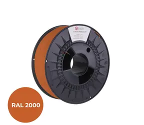 C-tech Premium Line Filament PLA žltooranžová | RAL2000 | 1.75mm | 1kg