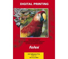 folex CLP Adhesive P CL - SRA3 / Lesklá číra polyesterová samolepiaca fólia / laser / 200 ks