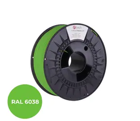 C-tech Premium Line Filament TPU 90A flexibilná luminiscenčná zelená | RAL6038 | 1.75mm | 1kg