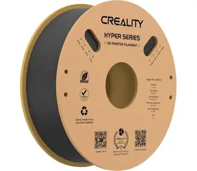 Creality Filament Hyper PLA čierna / struna pre 3D tlačiareň / Hyper PLA / 1.75mm / 1kg