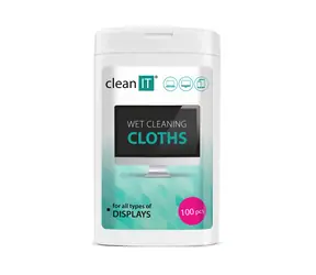 Clean IT CL-147 Vlhčené čistiace utierky na obrazovky MINI 100 ks