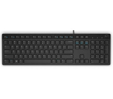 DELL KB-216 DE čierna / Multimediálna klávesnica / DE / QWERTZ / USB