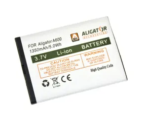 Aligator batéria Li- ION 1350 mAh / pre Aligator A600/A610/A675/A430/A680/VS900