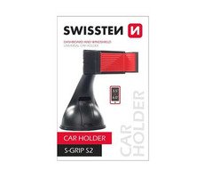 SWISSTEN S-GRIP S2 čierna / Držiak do auta pre 3.5 "- 6.0" / Rozpätie: 44 - 90 mm