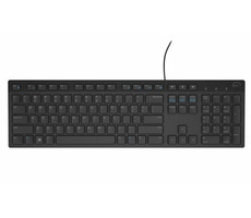 DELL KB-216 US (580-ADHK) čierna / Multimediálna klávesnica / US / QWERTY / USB