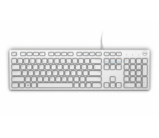 DELL KB-216 US biela / Multimediálna klávesnica / US / QWERTY / USB