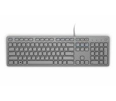 DELL KB-216 US sivá / Multimediálna klávesnica / US / QWERTY / USB