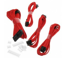 Phanteks sada predlžovacích káblov červená / 50cm / 24-Pin ATX / 8-Pin EPS / 2x 6+2-Pin PCIe