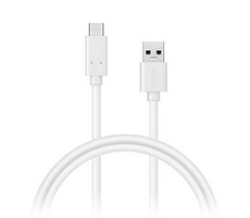 Connect IT Wirez USB C (Type C) - USB 1m biela tok prúdu až 3A