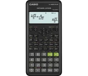 CASIO FX 350 ES PLUS 2E čierna / školská kalkulačka / dvanásťmiestna