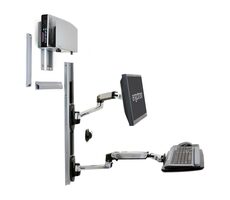 ERGOTRON LX Wall Mount System / Držiak na LCD, klávesnicu a počítač