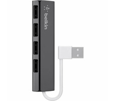 BELKIN USB HUB 4-Port Ultra-Slim Travel Hub / USB 2.0