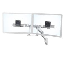 Ergotron HX Wall Dual Monitor Arm / nástenné rameno pre 2 monitory až 32&quot; / biela