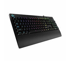 Logitech G213 čierna / herná klávesnica / USB / Drôtová / US