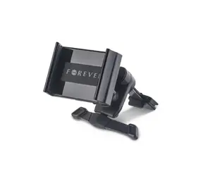 Forever AH-100 čierna / otočný aretačný držiak do mriežky vetrania / 6-9cm