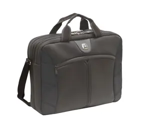 WENGER Sherpa tenká dvojitá taška na notebook 16" čierna