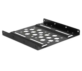 DeLock Hliníkový inštalačný rámček 2.5” na 3.5” čierna