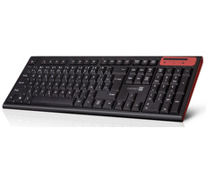 Connect IT CKB-3000-CS čierna / Bezdrôtová klávesnica / nízkoprofilové klávesy / slim design / CZ + SK layout