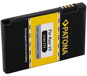 PATONA batéria pre mobil Motorola Razr V3 / 850mAh / 3.7V / Li-Ion