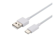Xiaomi Original Type C Dátový kábel biela / Bulk