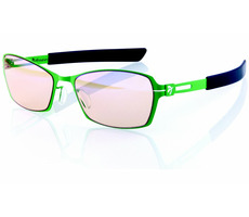 AROZZI VISIONE VX-500 herné okuliare zelenočierne obrúčky / jantárové sklá