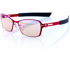 AROZZI VISIONE VX-500 herné okuliare červenočiernej obrúčky / jantárové sklá