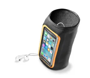 CellularLine ARMBAND FLEX SUMMER EDITION Športové neoprénové puzdro do veľkosti 5.2" čierna