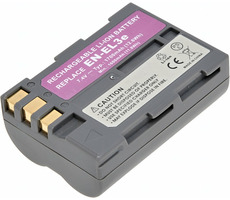 T6 Power Batéria Nikon EN-EL3e / 1700mAh / šedá