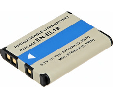 T6 Power Batéria Nikon EN-EL19 / 620mAh / čierna