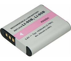 T6 Power Batéria Olympus Li-90B / 900mAh / čierna