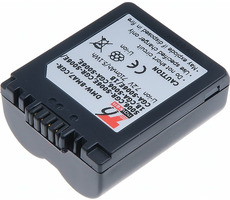 T6 Power Batéria Panasonic DMW-BMA7 / CGR-S006 / CGR-S006E / CGA-S006 / 710mAh / modrá
