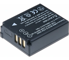 T6 Power Batéria Panasonic DMW-BCD10 / CGA-S007 / CGR-S007E / CGR-S007E/1B / 1000mAh / čierna