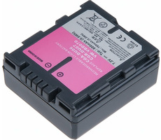 T6 Power Batéria pre Panasonic VW-VBD070 / CGA-DU07 / CGR-DU07 / Hitachi DZ-BP07S / 800mAh / šedá