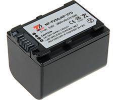 T6 Power Batéria pre Sony NP-FV70 / 1960mAh / šedá