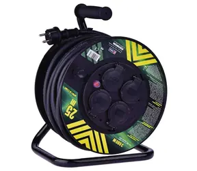 Emos predlžovací bubon - 4 zásuvky 25m / 2.5mm / guma / IP44