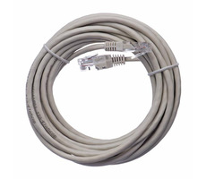 EMOS Patch kábel UTP CAT 5e 5m šedá / AWG26 / PVC