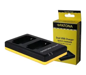 PATONA nabíjačka Foto Dual Quick Nikon EN-EL20 / USB
