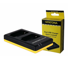PATONA nabíjačka Foto Dual Quick Canon NB 10L/USB
