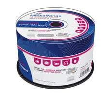 MediaRange CD-R 700MB 52x spindl 50ks / Inkjet Printable